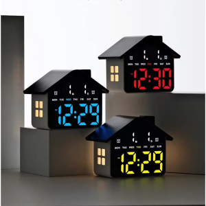 LED Digital Alarm Clock Cute Style